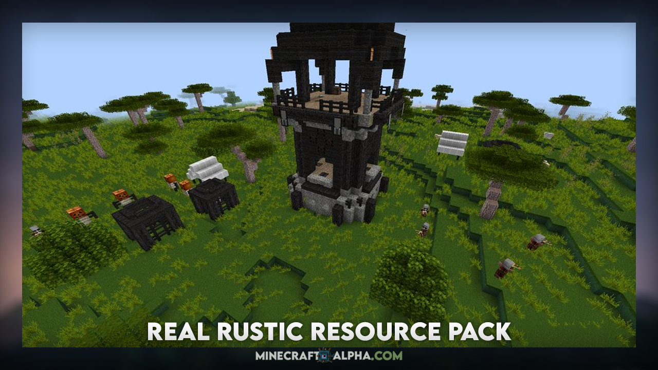Minecraft Real Rustic Resource Pack 1.18.1 Minecraft Real Rustic Resource Pack 1.18.1