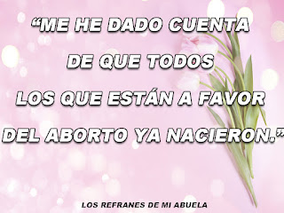 FRASES SOBRE EL ABORTO