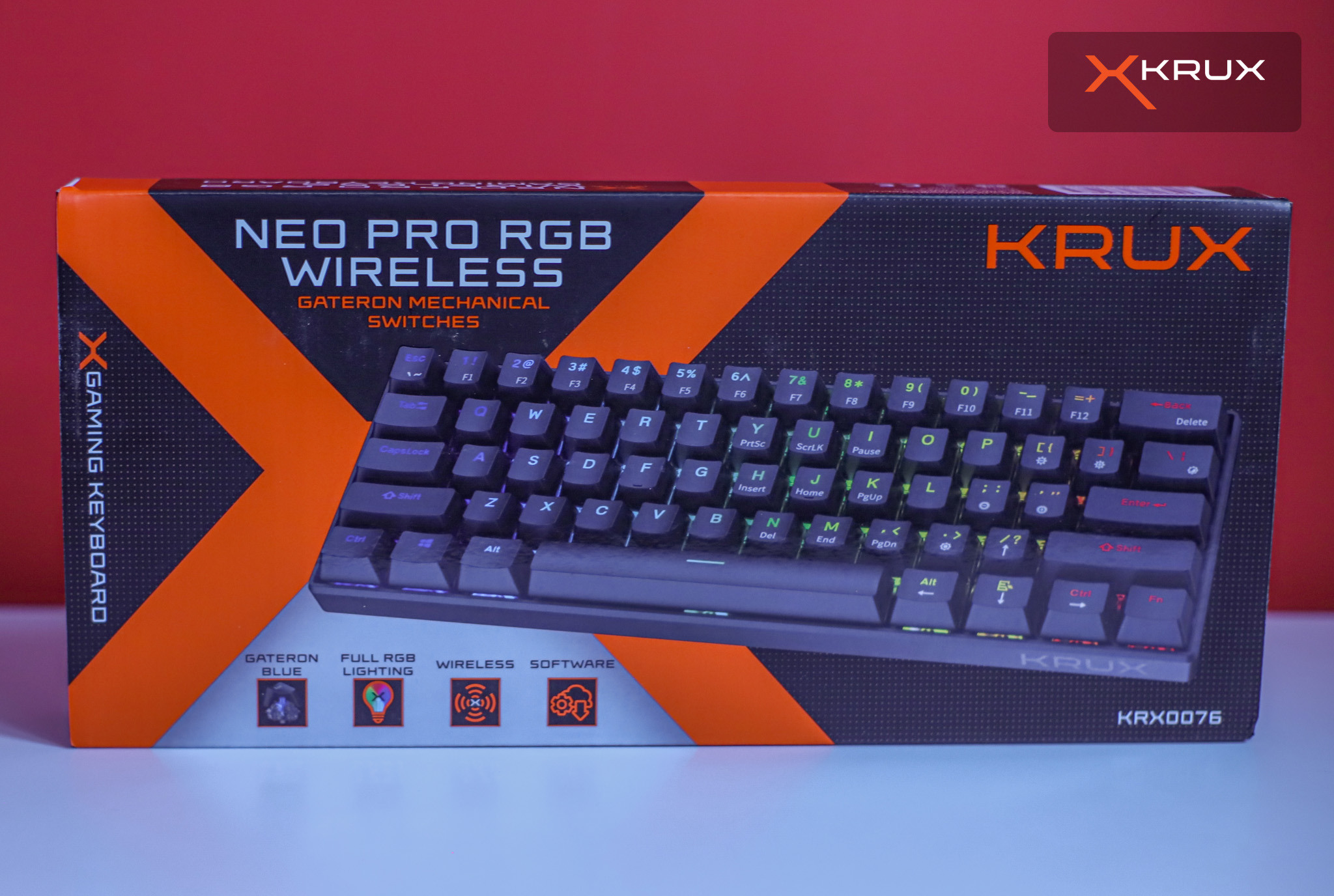 KRUX Neo Pro RGB Wireless opakowanie