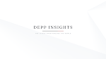 Welcome to the Depp Insights