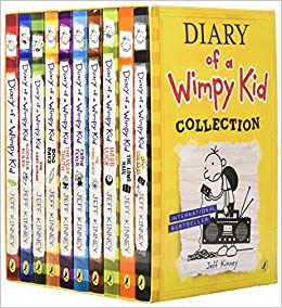 Diary of a Wimpy Kid Series Collection 12 Books Set By Jeff Kinney