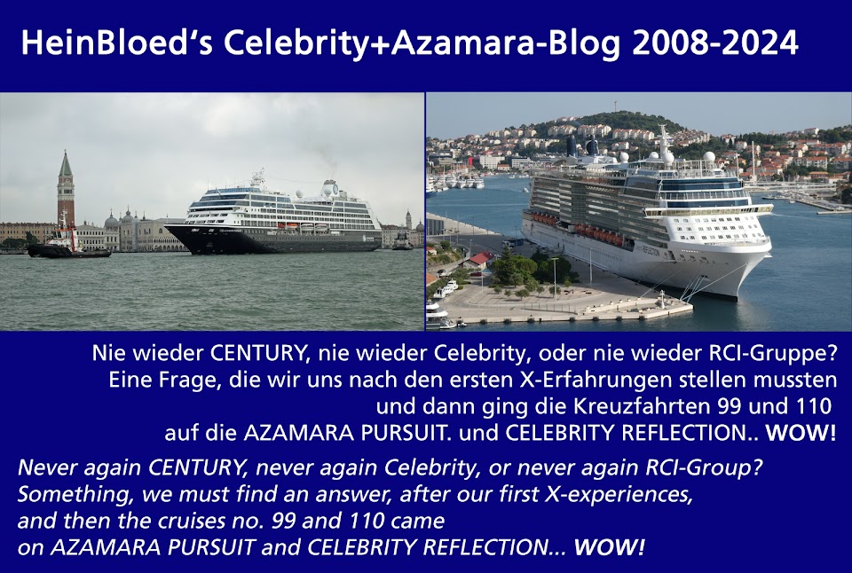 HeinBloed's Celebrity-Azamara Blog 2008-2024