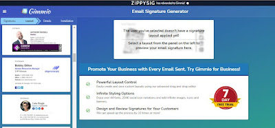 Gimmio- Free Email Signature Maker