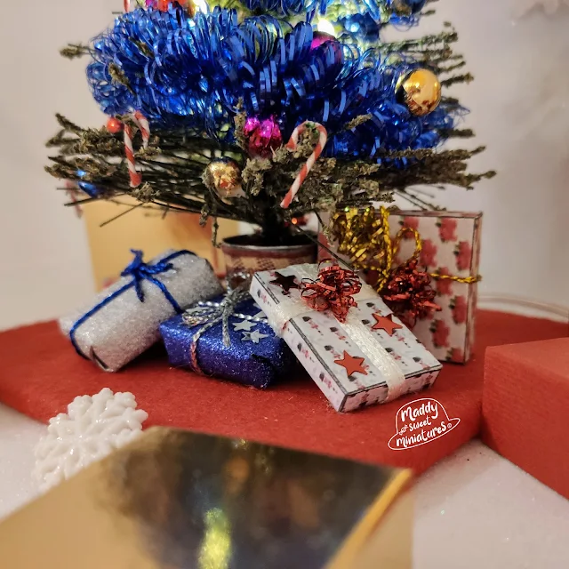 Albero natalizio mini realizzato su richiesta – esempio di personalizzazione