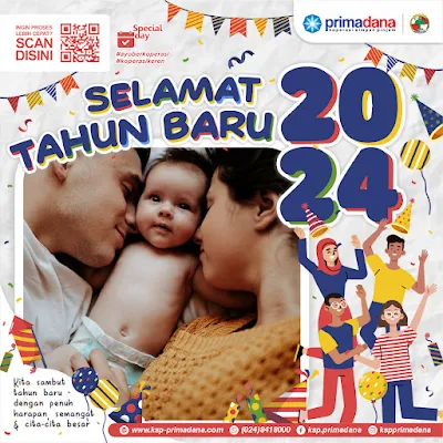 twibbon selamat tahun baru 2024 tanpa watermark