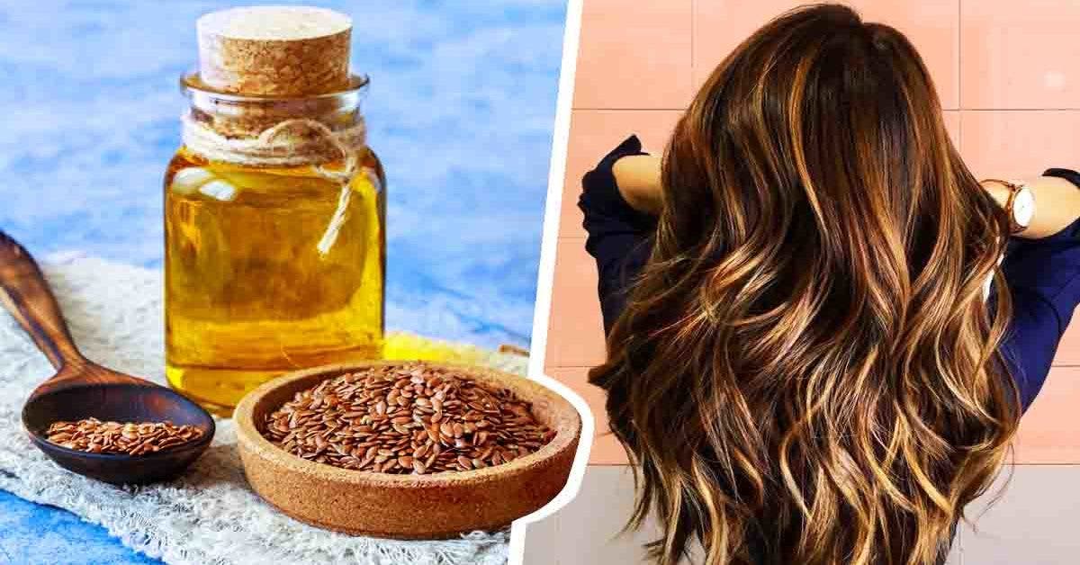 How To  Make Flaxseed Oil To Strengthen Your Hair And Hydrate It