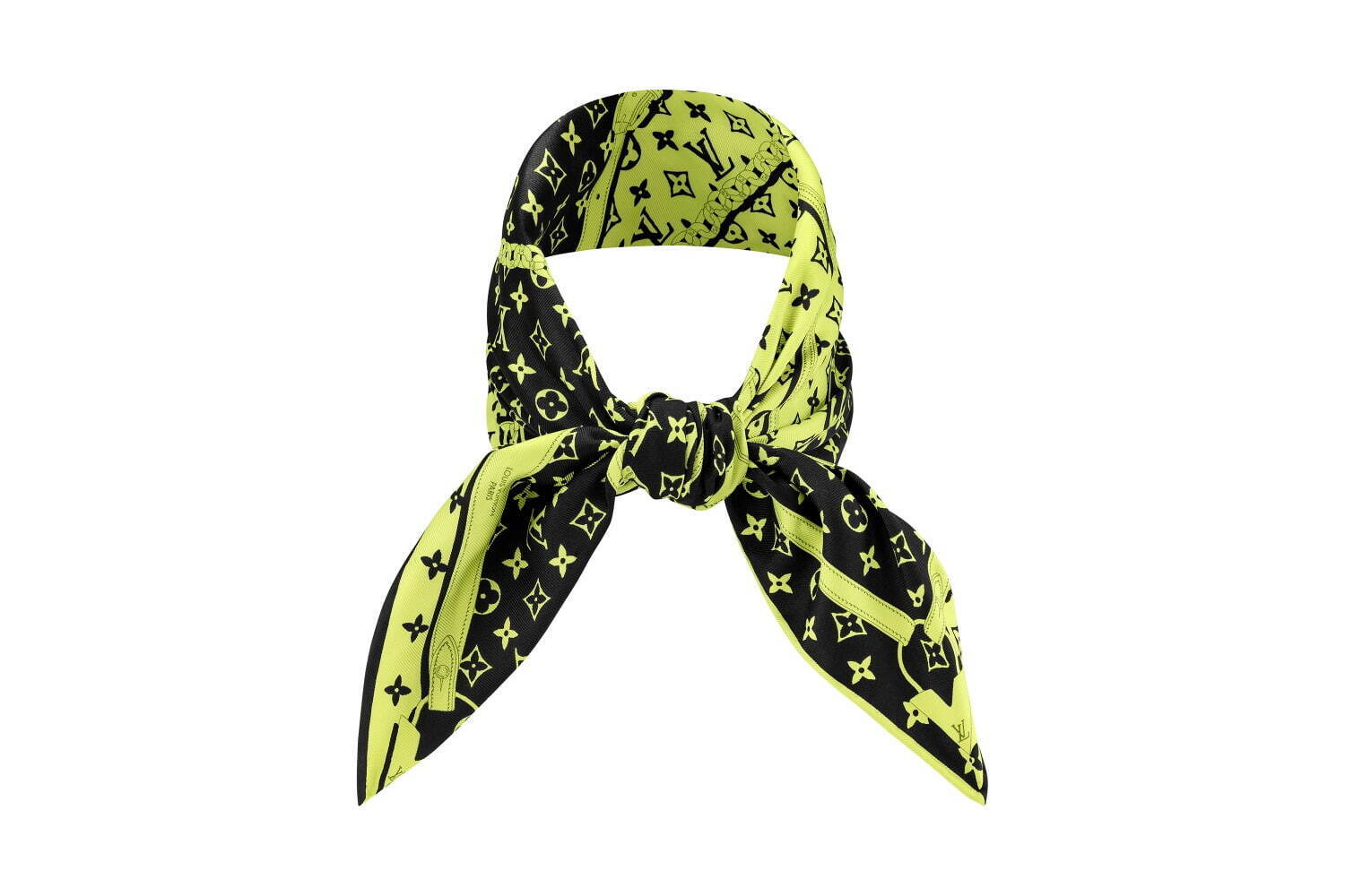 LOUIS VUITTON New Silk Scarf 2022-Kale Bandana Monogram Confidential (45 × 45cm) 34,100 YEN / USD$ 299 * Planned price