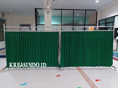 Repeat Order Keempat Hijab Masjid Stainless Pesanan Hanifah Islamic School Pamulang Tangsel