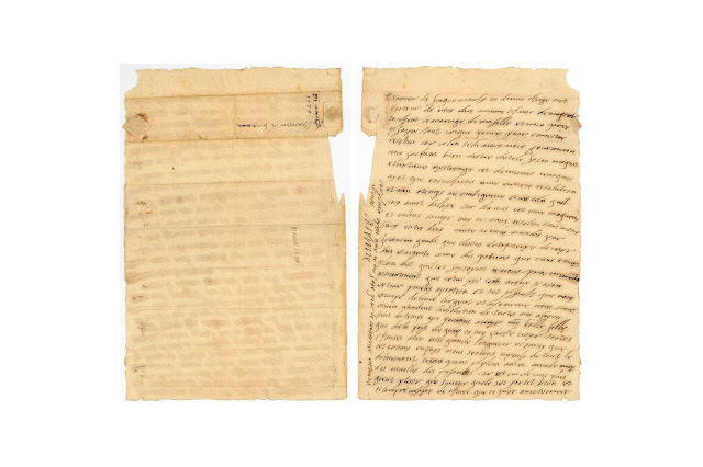 Επιστολή της Αικατερίνης των Μεδίκων προς τον Raimond de Beccarie, Monsieur de Fourquevaux, 1570. [Credit: Βιβλιοθήκη M.I.T.]