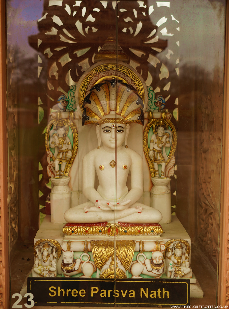 Shree Parsva Nath Idol at Potters Bar Jain Temple