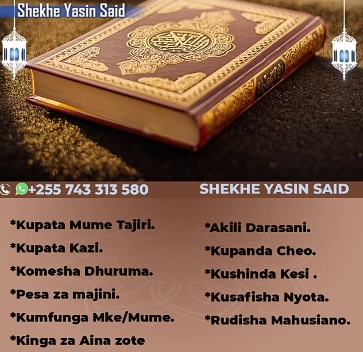 Kutana Na Shekhe Yasini Saidi Mtaalaam Wa Tiba Asilia Anatoa Huduma Ulimwenguni