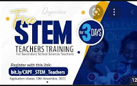 Link for Application - CAPF STEM Teachers Training