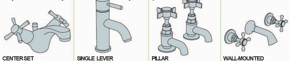 GUIDE TO CHOOSE BATHROOM FAUCETS