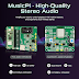 MusicPi Audio Expansion for Raspberry Pi Pico & Bluetooth Audio Board 