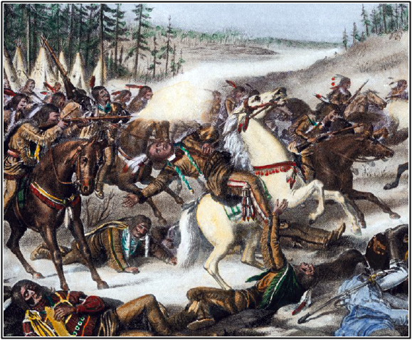 La olvidada masacre de los nativos Americanos.