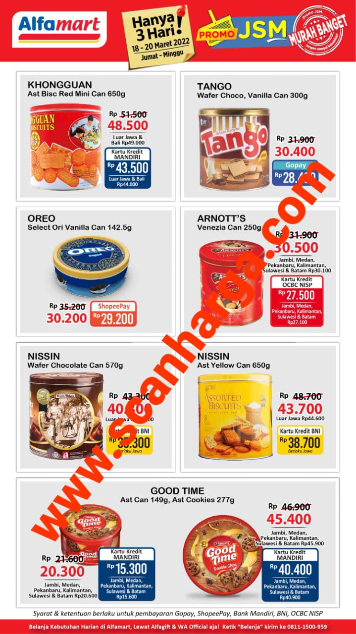 Katalog Promo JSM Alfamart Terbaru 18 - 20 Maret 2022