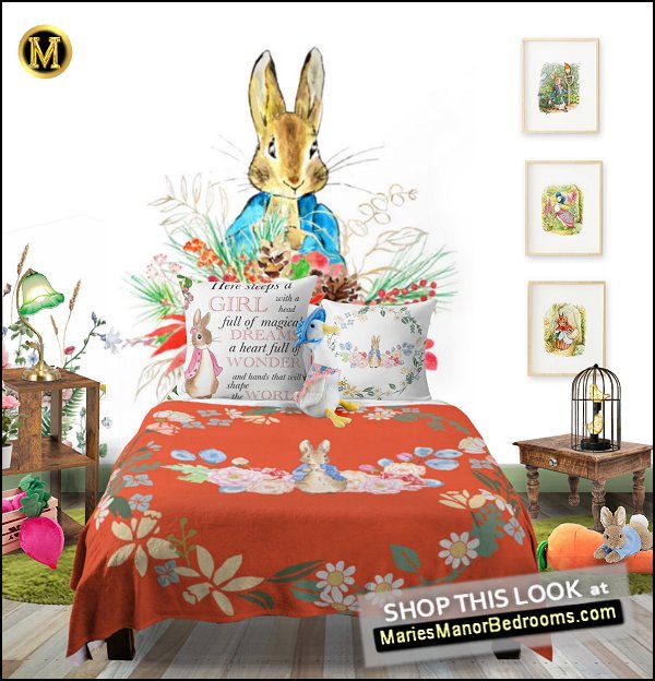 peter rabbit mural peter rabbit bedding peter rabbit throw pillows peter rabbit garden bedroom ideas