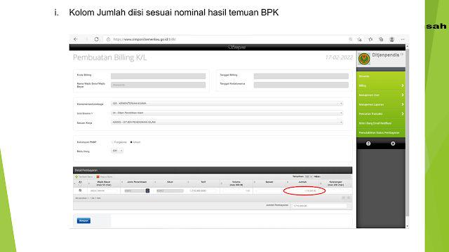 RAPAT KOORDINASI PENGEMBALIAN TEMUAN BSU (BANTUAN SUBSIDI UPAH) GURU MADRASAH - INTEL MADRASAH