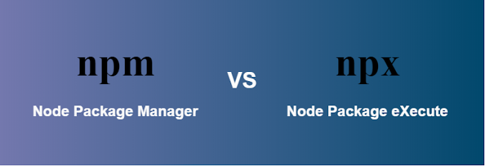 What is the difference between npm and npx?