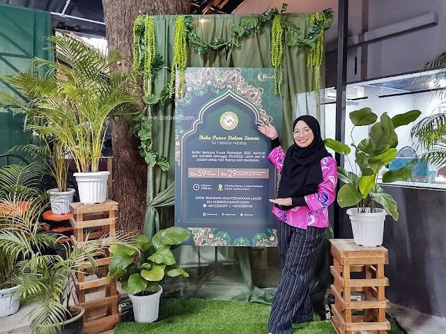 Buffet Ramadan 2022 : Buka Puasa Dalam Taman Di I'Dahlia Corner Kuala Lumpur