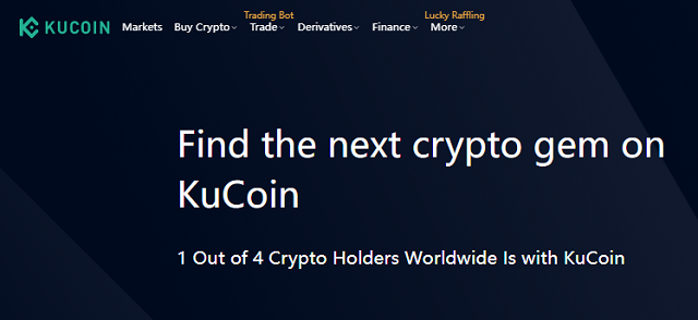 منصة KuCoin - أفضل منصة تداول العملات الرقمية