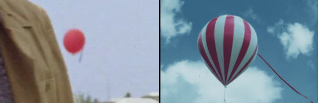 Balloon behind Robert Shaw (1976) vs Winzen balloon (1961)