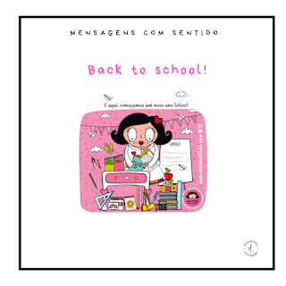 Mensagens com sentido: Back to School, perdoem-me o anglicanismo!