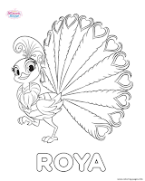 Roya coloring pages