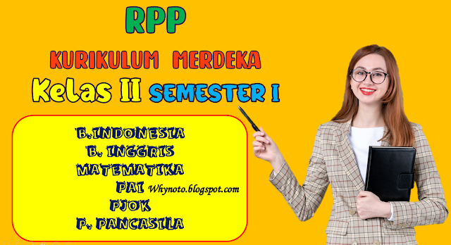 RPP Prota Promes Silabus Kurikulum Merdeka Bahasa Indonesia Kelas 2 SD Semester 1