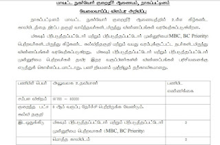 Nagapattinam DCDRC Recruitment 2022 Office Assistant Posts