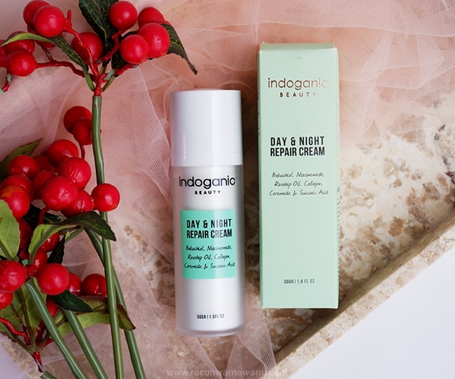 Review Indoganic Day & Night Repair Cream Moisturizer