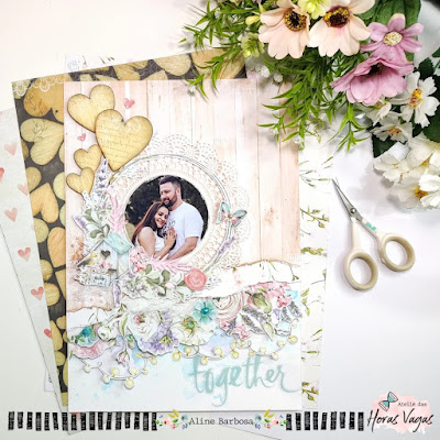 scrap scrapbook scrapbooking layout A4 carina Sartor