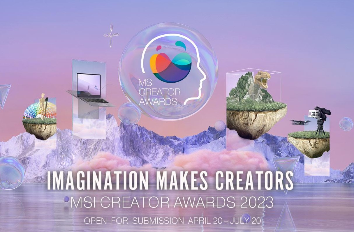 MSI Creator Awards 2023 Diumumkan, Siap Tantang Kreator Dunia dengan Total Hadiah $70.000