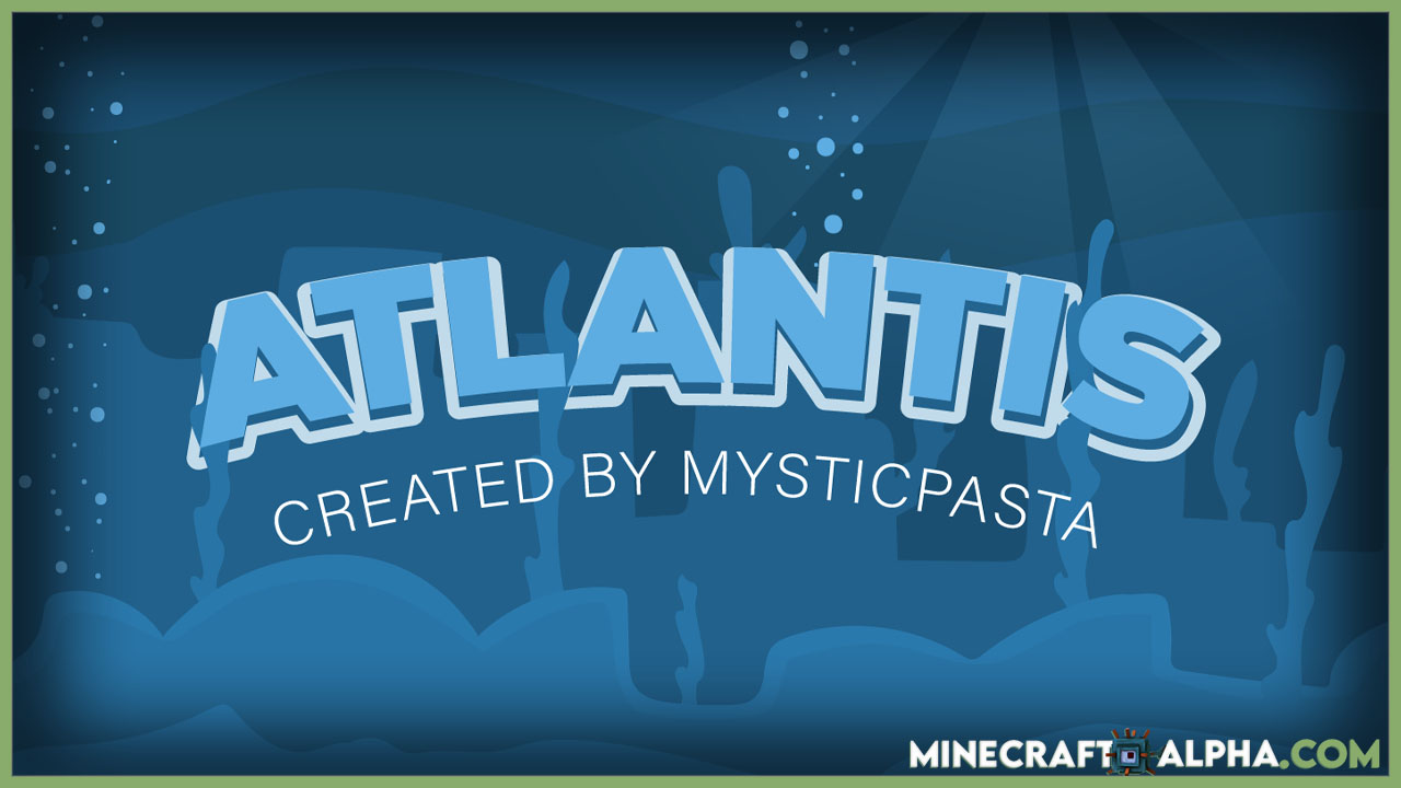Atlantis Mod 1.17.1 & 1.16.5 (Mobs, Biomes, Enchants, Spongebob, Blocks)