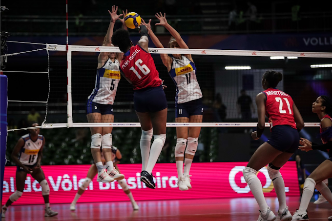 Sexteto de RD cae en cinco sets ante Italia en la Liga de Naciones