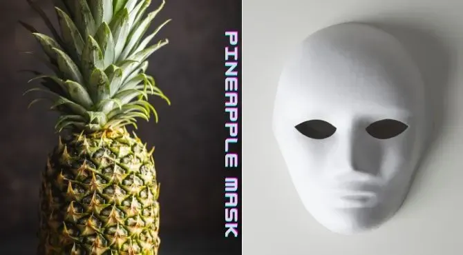 How to make a pineapple face mask