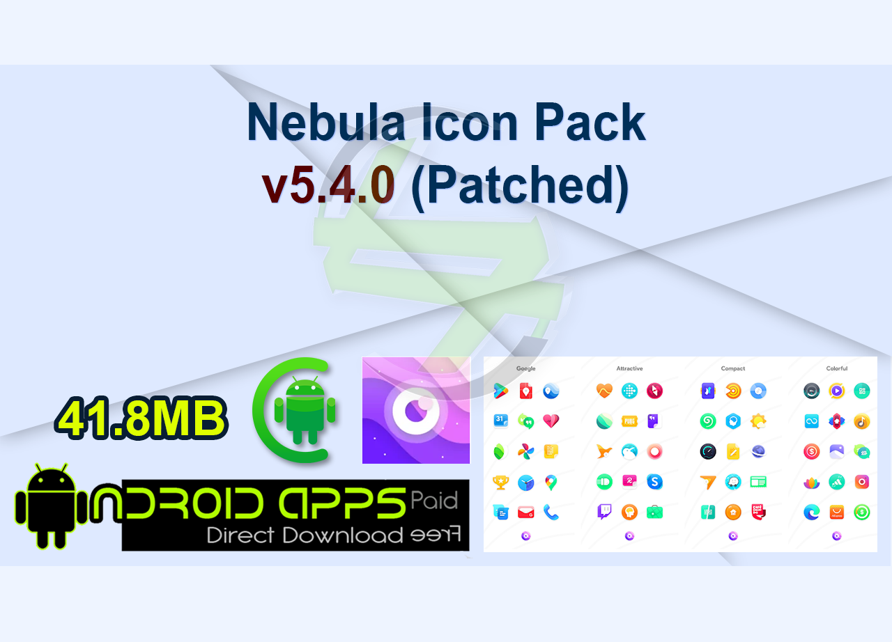 Nebula Icon Pack v5.4.0 (Patched)