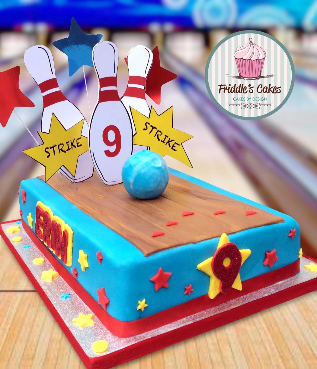 bowling birthday cakes