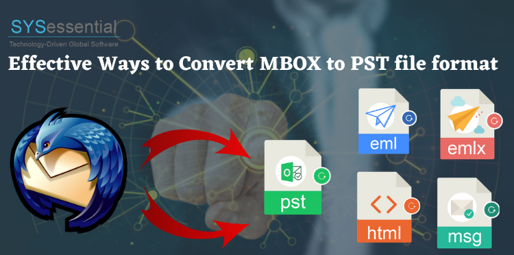 How to Convert MBOX Files to PST Format?