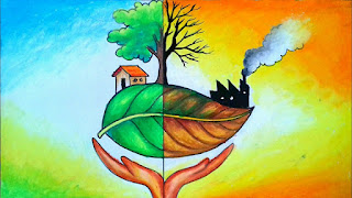 Save Environment Drawing | Drawing Pictures Nature