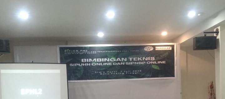BPHL Wil II Akan melaksanakan Kegiatan Bimbingan Teknis SIPUHH Online dan SIPNBP Online 
