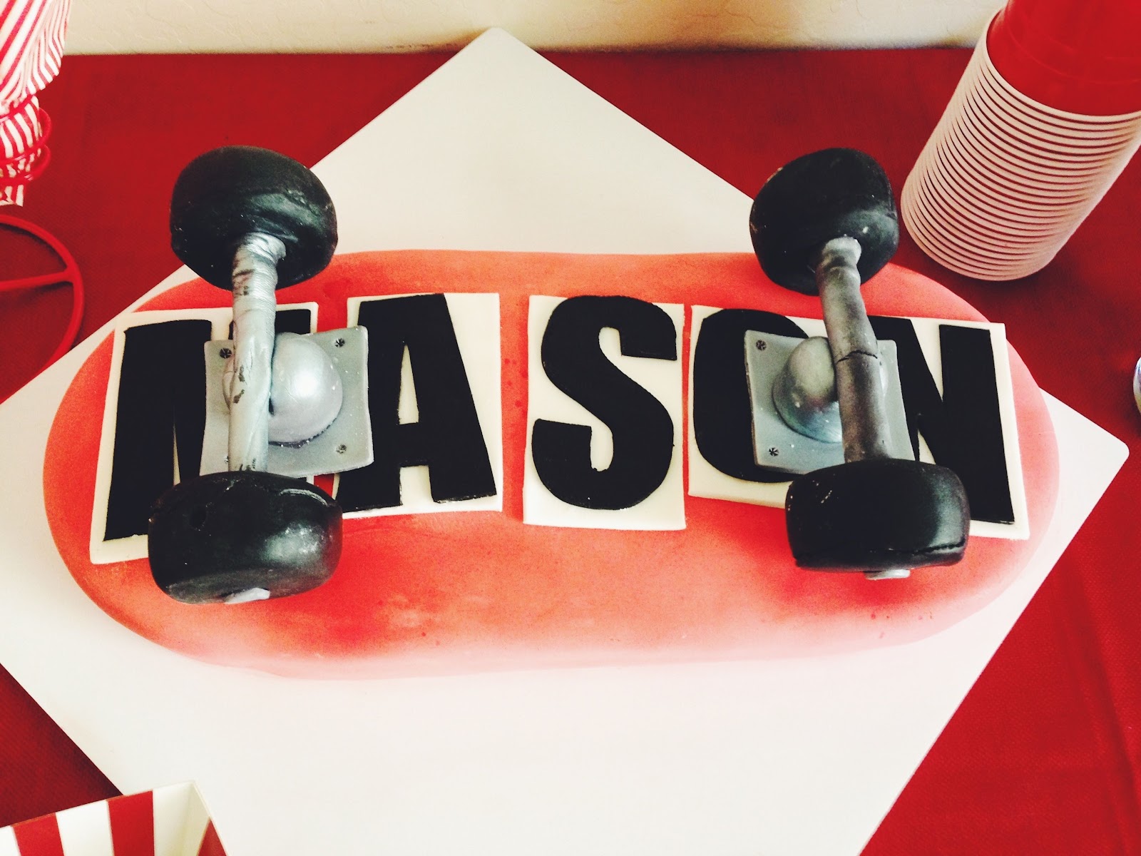 skateboard cake ideas