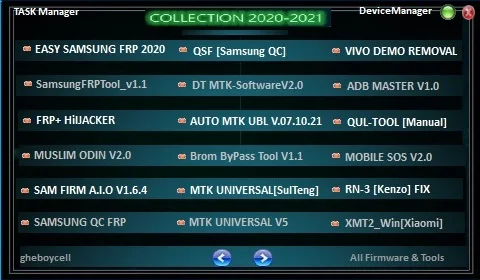 GSM Tools Collection 2020 2022 All In One Gsm Tools Pack