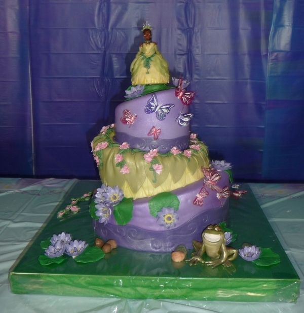 princess and the frog cake