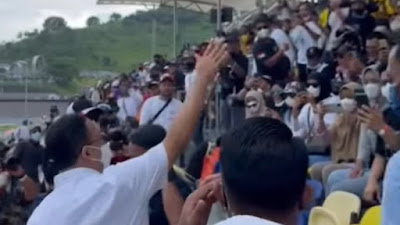 Momen Anies di MotoGP Mandalika: Jadi Sasaran Selfie-Sapa Penonton