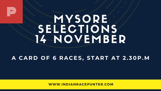 Mysore Race Selections 14 December