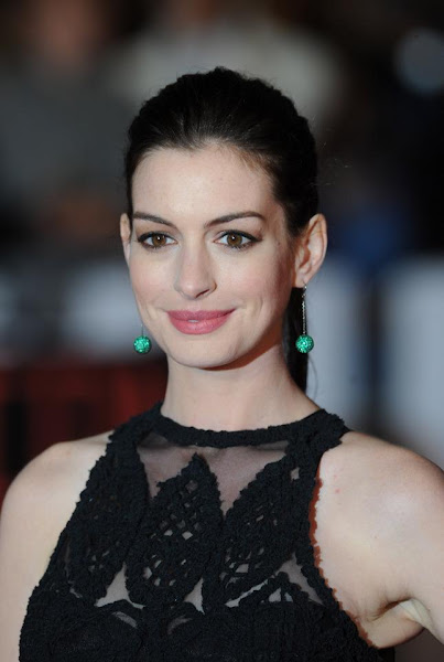 Locked Down Movie Actress Anne Hathaway Latest Photos In Black Dress Navel Queens