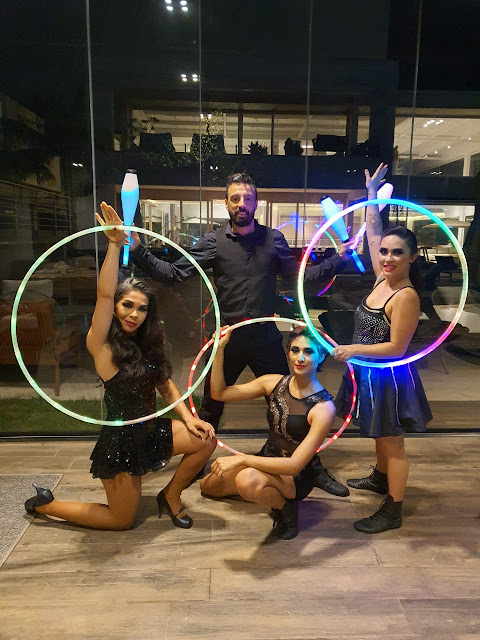 Atração de abertura de Humor e Circo para evento de lançamento de empreendimento imobiliario em SP.