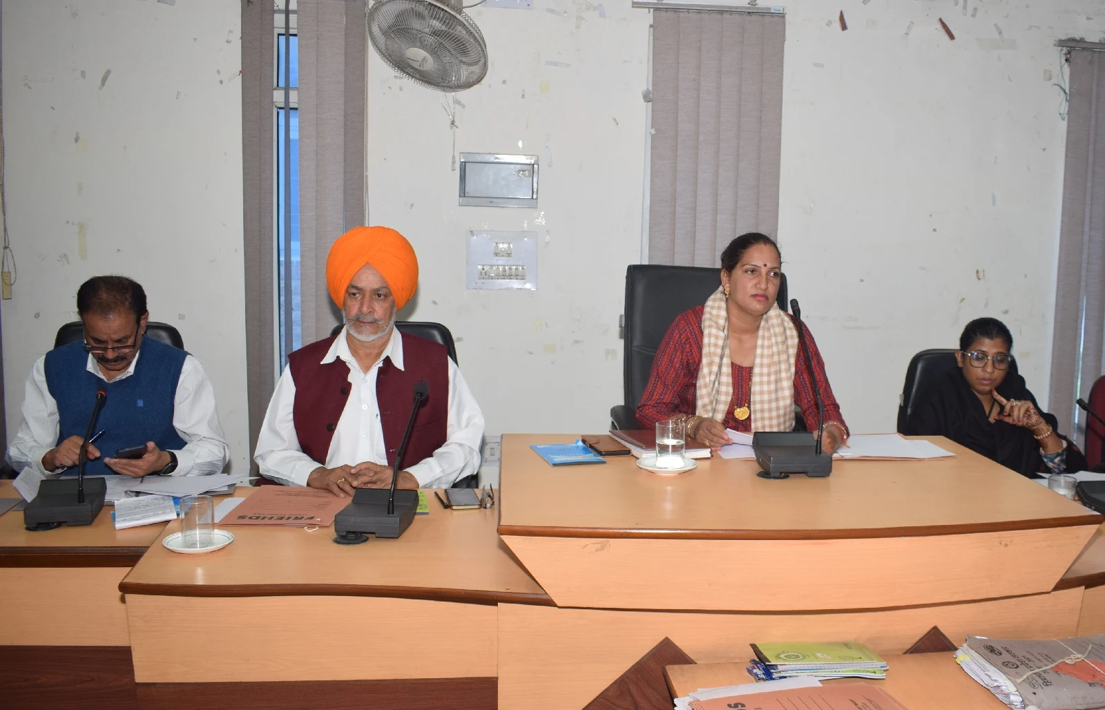 Bilaspur: Officials should complete the pending cases in various areas on priority basis: Nidhi Patel.