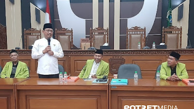 Mas Dion Minta Restu LTMNU Maju Jadi Bupati Pasuruan 2024